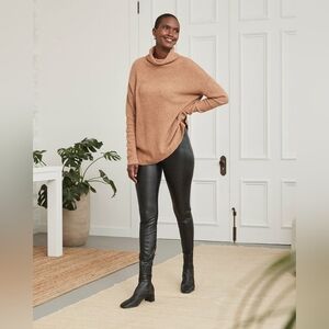 RW&CO High Waisted Faux Leather Leggings (Small)